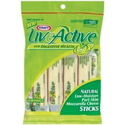Kraft LiveActive Natural Mozzarella Cheese Sticks 7 ct Bag
