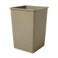 thumbnail image 2 of Rubbermaid Commercial 395800BG Plaza Waste Container Rigid Liner, Square, Plastic, 35 gal, Beige, 2 of 3