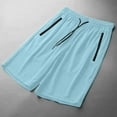 thumbnail image 7 of Women's Summer Oversize Shorts Workout Elastic Waist Casual Pockets Cargo Shorts, 7 of 7