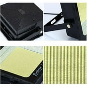 MDHAND 100W Solar Street Light, Super Bright LED with PIR Motion Sensor, Remote Control, Waterproof