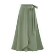 thumbnail image 4 of Sonducket Manténgase cómodo y elegante en nuestra midi para mujer negra larga larga Faldas Material sólido de alta ArmyGreen 4XL 1 Type2 NO2, 4 of 6