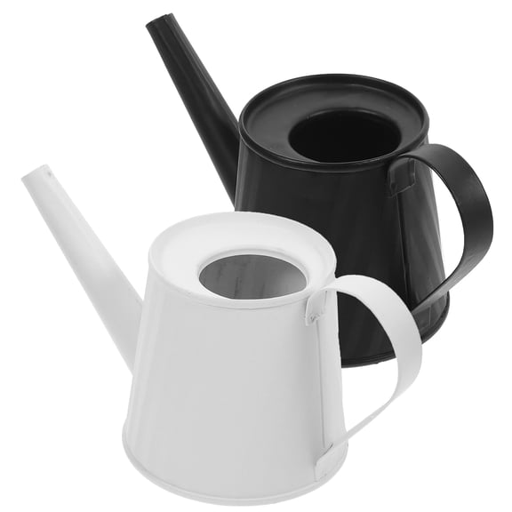 AURARMLET 2-Pack Metal Watering Cans with Spouts, Assorted Colors for Indoor and Outdoor Plant Care
