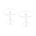 thumbnail image 4 of Soporte de exhibición de joyería Sunnimix Pedestal Display Riser Stands 2 piezas, 4 of 8