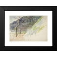 thumbnail image 2 of Edwin Austin Abbey 14x11 Black Modern Framed Museum Art Print Titled - Mountainous Landscape with Budding&nbsp;Trees (1993), 2 of 5