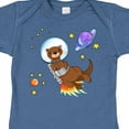 thumbnail image 4 of Inktastic Otter Space Cute Otter with Rocket Pack Boys or Girls Baby Bodysuit, 4 of 5
