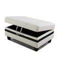 thumbnail image 2 of PonLivingOversized Leather Storage Ottoman with Lid Lifting, for Living Room/Bedroom/Office, 2 of 6