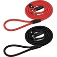thumbnail image 1 of 2pcs Dog Leash Rope,nylon Dog Leash,soft Strong Rope,dog Training Leash(black+red), 1 of 5