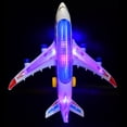 thumbnail image 4 of Children Airplane Toy Electric Plane Model With Flashing Light Sound Assembly Plane Toy For Kids Boys Children Birthday Gift 1Pc, Educational Interactive Aircraft Toy With Lights, 4 of 4