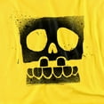 thumbnail image 2 of Spongebob T-Shirt Spongebob Skull Spray Unisex Graphic Tee for Men & Women, 2 of 7