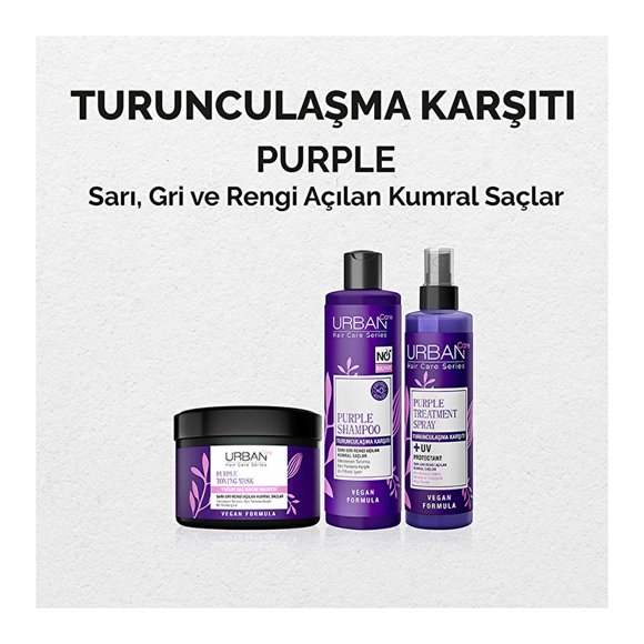 Urban Care Anti-Orange Purple Dual Phase Liquid Hair Care Cream 200 ml