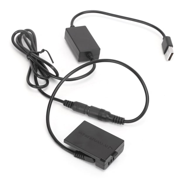 Batería ficticia con acoplador USB-DC, batería ficticia LPE10, batería ficticia CC L, batería ficticia US Bto L, muy versátil