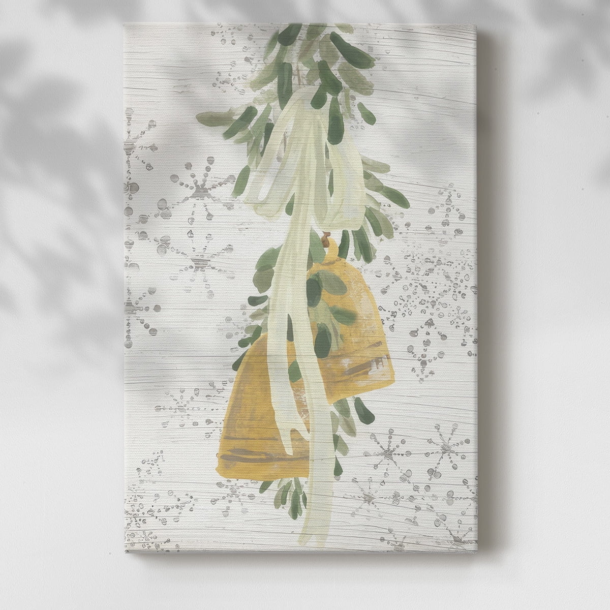 Weathered Aspen Wreath Collection B- Gallery Wrapped Canvas