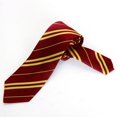 thumbnail image 2 of Corbata informal para hombre perfecl estrecha delgada con rayas amarillas, 2 of 8