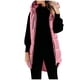 thumbnail image 2 of Chaquetas largas de invierno para mujer, abrigos con capucha, abrigos sin mangas, chaquetas cálidas con bolsillos, abrigos para mujer, 2 of 9