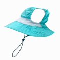 thumbnail image 3 of Gorro para perros al aire libre Vodafulgir, protección solar refrescante, azul, 3 of 5