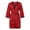 Red, variant on Ketyyh-chn99 Underwear for Women 2024 Fashion Womens Boxers Underwear New Women Satin Fashion Lace Patchwork Pajamas Sleepwear Robe Long Sleeve Black,M