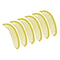 thumbnail image 2 of Cortador de frutas amarillo de 6 uds, corte rápido, fiable, duradero, versátil, cortador de plátano para cocina y hogar, 2 of 8