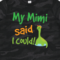 thumbnail image 4 of Inktastic My Mimi Said I Could Funny Dinosaur Boys Toddler T-Shirt, 4 of 5