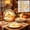 A, variant on OutmaxHome Fall Pumpkin Theme Disposable Tableware Set, 24 Pcs 7 Inch Paper Plates, Autumn Thanksgiving Halloween Party Supplies