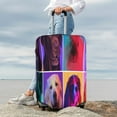 thumbnail image 7 of Daiia cute dogs of different breeds Luggage Cover, Thickened Washable Travel Luggage Covers, Elastic Unique Baggage Covers for 18-20 inch Luggage-Small, 7 of 7