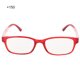 thumbnail image 4 of Anteojos de lectura para presbicia con detalles en rojo para hombres y mujeres (+1,50) con elegante estuche de almacenamiento, 4 of 7
