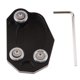 thumbnail image 5 of licencia de Extensión Kickstand de Motocicleta Almohadilla de Extensión Soporte Lateral shamjiam Placa de extensión de la pata de cabra, 5 of 6