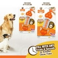 thumbnail image 6 of Nylabone Sneaky Snacker Dog Treat Toy Bacon Orange Medium (1 Count), 6 of 14