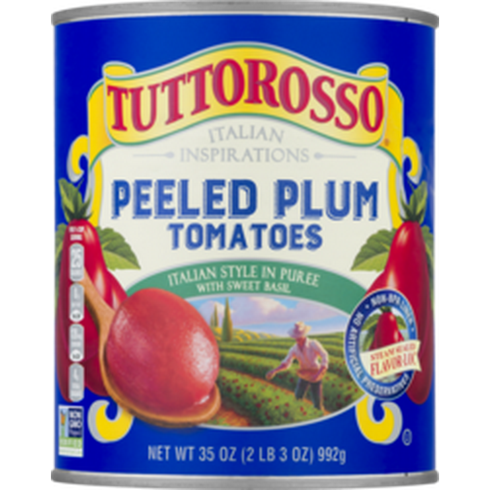 Tuttorosso Peeled Plum Tomatoes 35 oz. Can