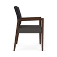 thumbnail image 2 of Pemberly Row Waiting Reception Guest Chair Wood Frame in Gray, 2 of 5