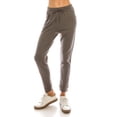 thumbnail image 2 of Women's Juniors Light Weighted French Terry Jogger Pants Drawstring Sleep Lounge Sweat Pants, 2 of 3