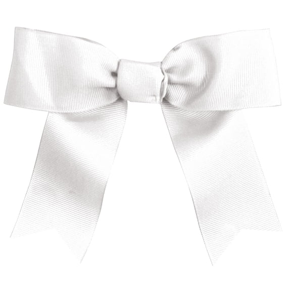 Hair Bows   White