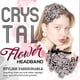 thumbnail image 1 of Diademas para mujer, diadema cuadrada con flores de cristal, accesorio para el cabello con cristales brillantes, pinza para el cabello de 3 ml., 1 of 4