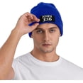 thumbnail image 6 of John 3:16 Believer, Christian, Jesus, Faith Beanie Hat Men Winter Knit Hat Women Slouchy Skull Cap Sleep Caps Black, 6 of 7