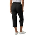thumbnail image 3 of RQYYD Lightweight Capri for Women Cropped Casual Lounge Work Athletic Travel Pants with Pockets Quick Dry Summer Pants, 3 of 6