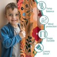 thumbnail image 3 of Blackout Kids Curtains,Pioneer Flower Floral Print Pattern Childrens Insulated Curtains Set Of 2,Bedroom Essentials,Toddler Room Decor 42"x54", 3 of 5