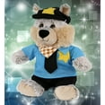 thumbnail image 7 of DolliBu Sitting Wolf Police Officer Plush Toy - Super Soft Wolf Cop Stuffed Animal Dress Up with Cute Cop Uniform and Cap Outfit - Fluffy Policeman Toy Plush Gift - 9 Inches, 7 of 7