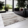thumbnail image 2 of 8â€™ x 11â€™ Violet Abstract Striations Area Rug, 2 of 9