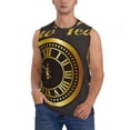 thumbnail image 1 of Fotbe 2025 New Year Men's Camiseta sin Mangas Estampada para Hombres, Playera Casual para Gimnasio, Entrenamiento, Playa-Small, 1 of 7
