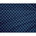 thumbnail image 4 of oneOone Polyester Lycra Navy Blue Fabric Polka Dots Sewing Fabric by The Yard Printed DIY Clothing Sewing Supplies 56 Inch Wide, 4 of 4