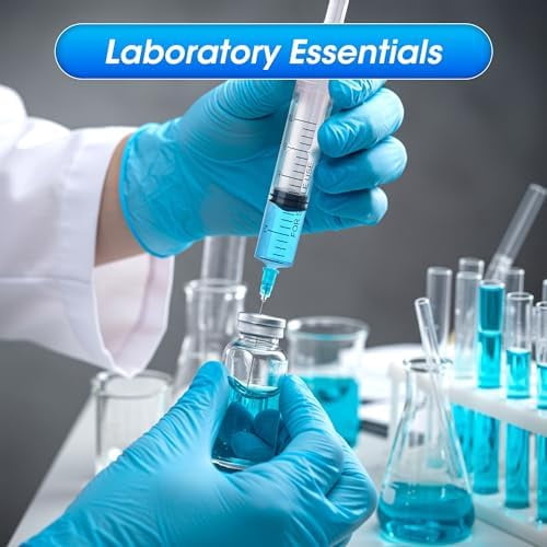 150 ml Large Syringe for Liquids, Syringe Without Needle, for Thick Liquids, 3 Pack Individually Wrapped