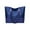 Blue, variant on Large Tote Bag Vegan Leather Casual Zipper Work Bag Weekender Hobo for Women Oversize Shoulder Travel Purse