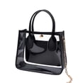 thumbnail image 3 of CAIXIA Crossbody Bags For Women Clear Transparent Handle Crossbody Shoulder Bag, Fashion Chain Strap Cute Jelly Messenger Tote Purse, 3 of 8