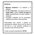 thumbnail image 5 of Aceite para Automóvil Quaker State AK 15W40 de 946 ml, 5 of 5