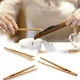 thumbnail image 5 of Moyic Juego de té de bambú Clip portátil estilo Simple lavable colgante casa de té restaurante cocina pinzas accesorios de herramientas Cocina y Comedor Doblado Moyic HA084300-01, 5 of 6
