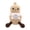 B, variant on Halloween Stuffed Animals Set of 5 with Handmade Crochet Design, Mini Pocket Size, Multicolor, for Holiday Party Favors, Plush Toy Decoration