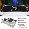 thumbnail image 5 of Windshield Sun Shade Foldable Car Front Window Sunshade For Car Suv Trucks Vans - Best Heat Shield Blocker Visor Cover Blocks Uv Rays And Keeps Your Vehicle Cool-Small, 5 of 5