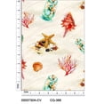 thumbnail image 2 of Stylish 100% Cotton Quilting Fabric, 44" Wide, Red/Orange/Yellow, 1 Yard, 2 of 2