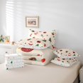 thumbnail image 6 of Manfei Children Merry Xmas Bedding Comforter Set 7pcs, Snowman Santa Claus Full Bedding Set, Christmas Tree Stocking Fitted Sheet Flat Sheet, Luxury Bedroom Decor, 6 of 8