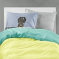 thumbnail image 2 of Carolines Treasures BB5709PILLOWCASE Wire Haired Dachshund Dapple Welcome Fabric Standard Pillowcase, 2 of 2