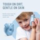 thumbnail image 4 of Body Scrubber Sud Scrub® Kids, silicona antimicrobiana, color azul, 4 of 7